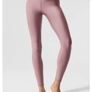 Alo Yoga Smokey Quartz 7/8 high waist legging sz Small